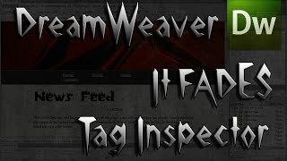 Dreamweaver Css Fade Transitions Using Tag Inspector