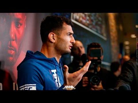 Gegard Mousasi UFC 210 Open Workout Scrum - MMA Fighting