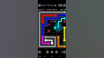 How To Solve Flow Free Tower Pack Level 132 9x12 Board Walk Through Solution Walkthrough