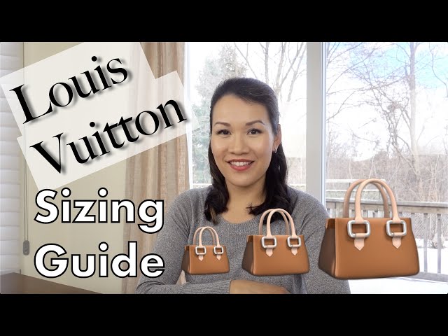 LOUIS VUITTON BAG SIZE GUIDE - BB vs PM vs MM vs GM - MISLUX