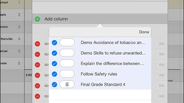 iDoceo How To - Create a Student Report from iDoceo
