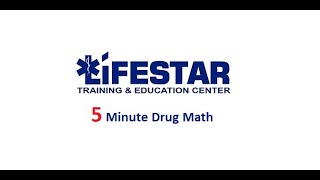 5 Minute Math - Cardizem