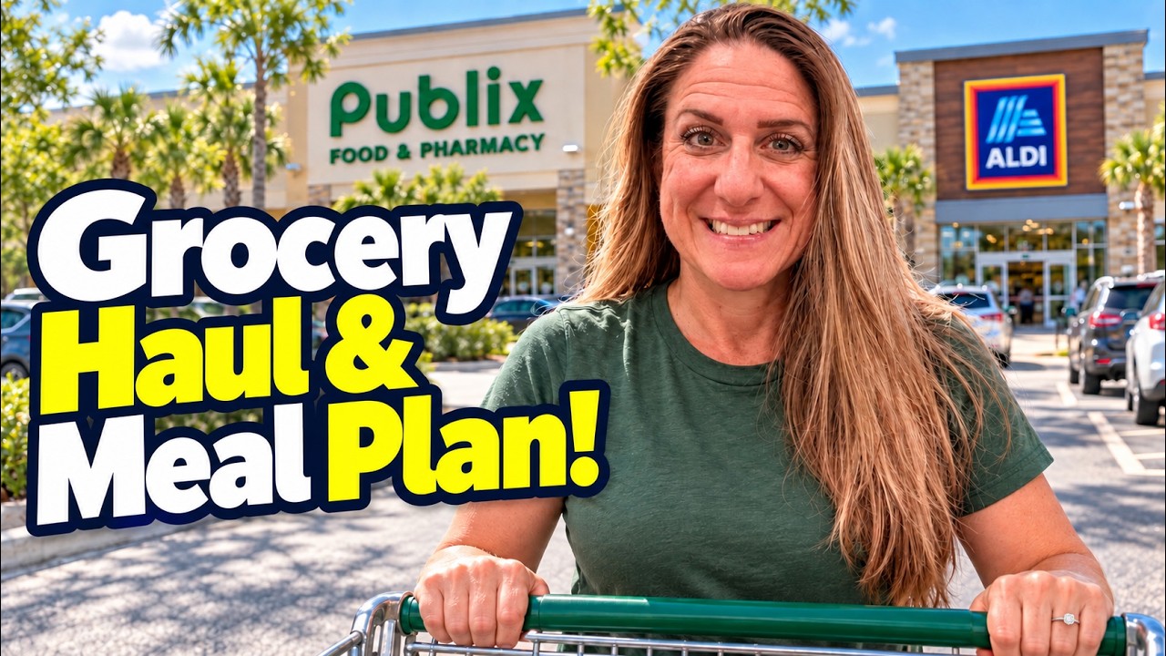 QUICK GROCERY HAUL! | A PEEK INTO MY MEAL PLAN FOR THE WEEK | ICED COFFEE TALK!