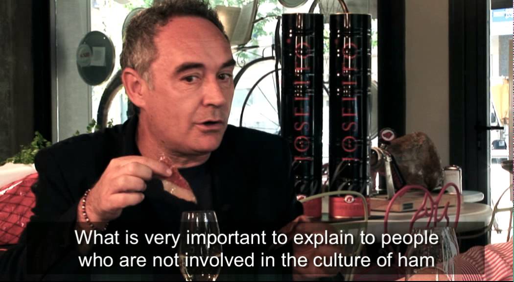 WHAT CHEF FERRAN ADRIA THINK ABOUT JOSELITO