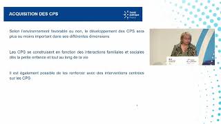 RSPF23 - Session 10 : Stratégie nationale pour renforcer les compétences psychosociales (CPS)