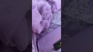 💜 lilac perfection just dropped pure lawn 3pc embroidered 🌿 chiffon dupatta | zarukee 2026 Bareeze