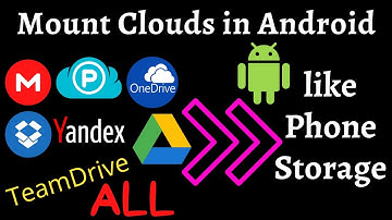 Mount Google Drive in Android Phone Storage | Mount Mega, Dropbox, OneDrive in android using Rclone