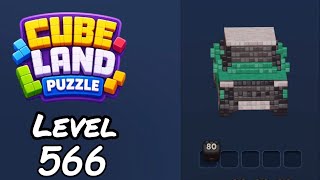 Cube Land Puzzle Level 566 Walkthrough