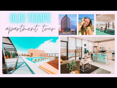 Oliv Tempe Apartment Tour // Arizona State University ☀️?