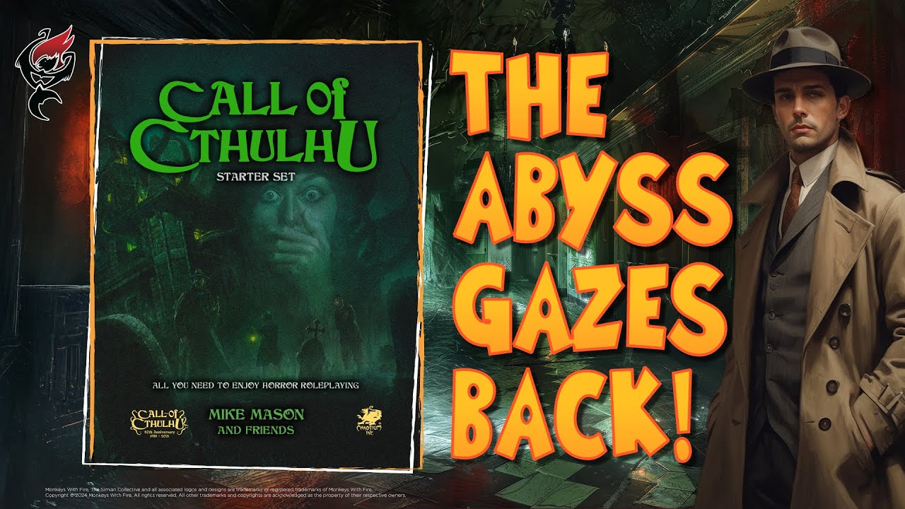 CALL OF CTHULHU - STARTER SET || FIRST LOOK - YouTube