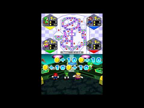 Mario Party DS - Party Mode - Bowser's Pinball Machine [4K] - YouTube