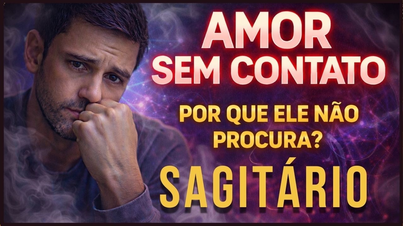 ♐ SAGITÁRIO 🖤 AMOR SEM CONTATO • ELE AINDA TE QUER… MAS SUA FRIEZA O DESARMA!