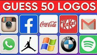 Guess The Logo Quiz! 🧠 | Can You Guess All 50 Logos? |  Mega Logo Trivia Challenge screenshot 3