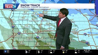 Iowa weather: High winds, snow, and bitter cold return Friday