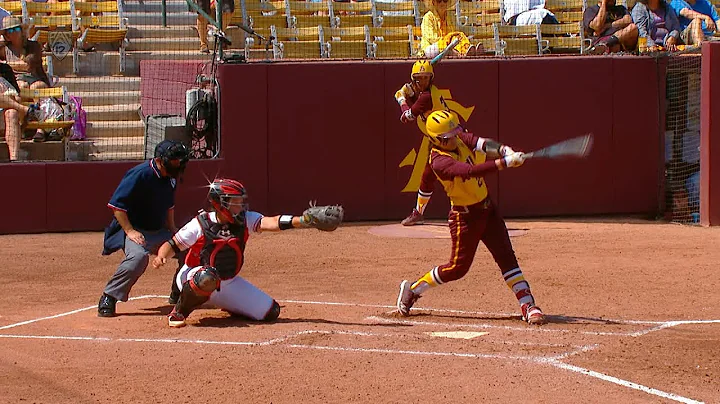 Recap: Arizona State softball racks up nine runs in the seventh inning to complete series sweep...