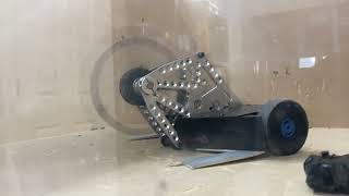 Combat Robot: Upgraded Weapon Test