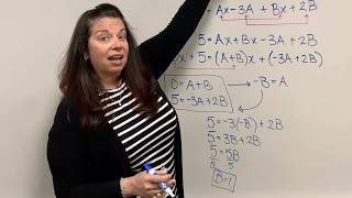 Integration by Partial Fractions  - Example 1 (Dr. April Strom)
