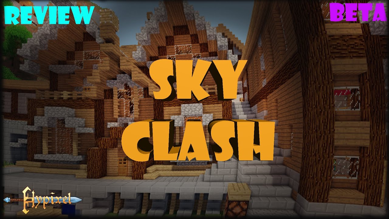 Minecraft Hypixel New MiniGames - SkyClash [BETA]