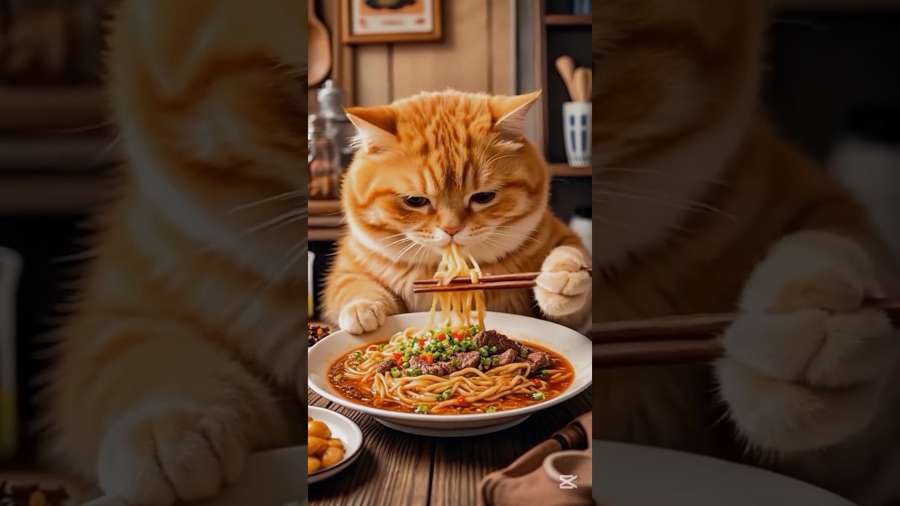 Cat & Cooking ASMR 🐱🌿"