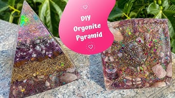 DIY Orgonite Pyramid | How to make your own Orgonite Pyramid