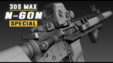 N-Gons Special - Triangles, Quads & N-Gons in hard surface modeling - 3Ds Max 2017