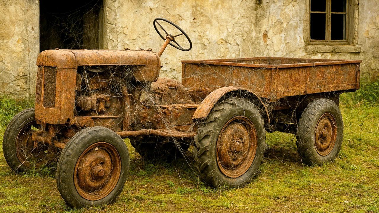 Из ржавого лома 1930-х в совершенно новый фермерский грузовик