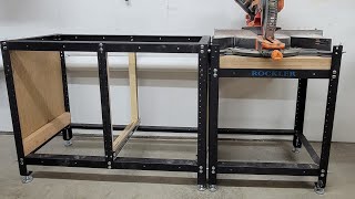 Tips and build info for the Rockler Rocksteady shop stands.