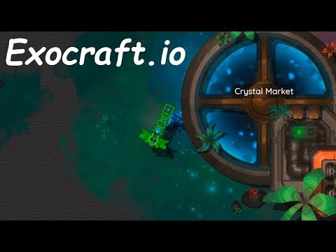 Exocraft.io Первый взгляд - Спокойная Ио игра про космос #IO Games