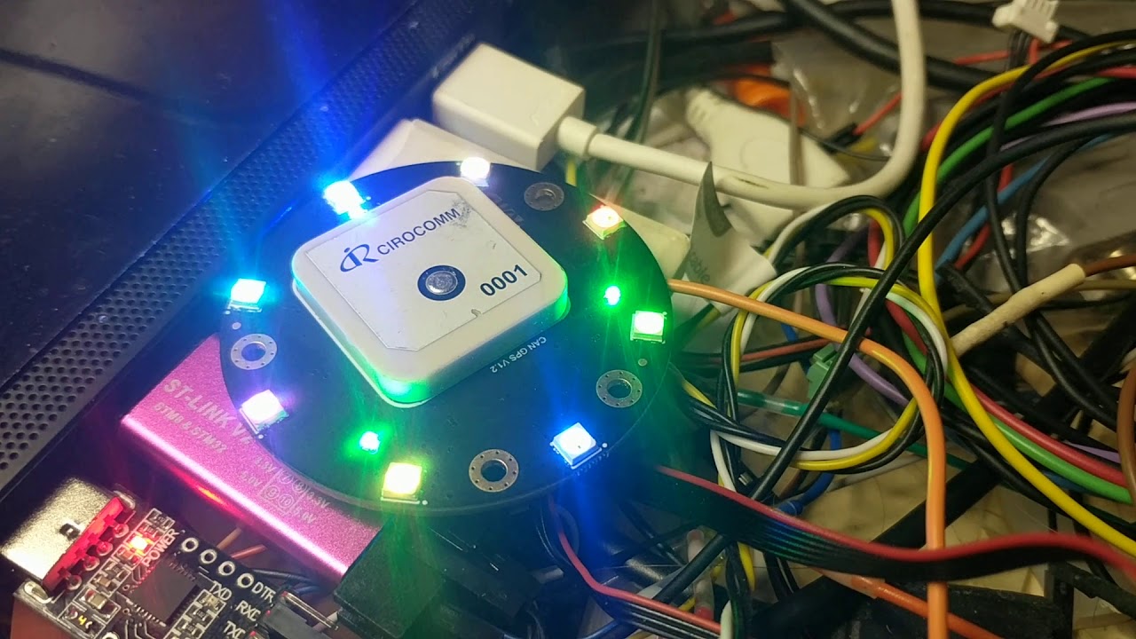 WS2812B LED support under ArduPilot - YouTube