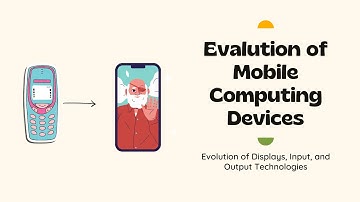 The Evolution of Mobile Computing Devices