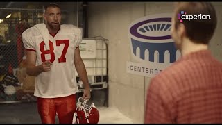 Experian Commercial 2023 Travis Kelce Stats Ad Review
