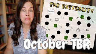 October TBR Universty || TBR game Full of ANTICIPATED Releases!