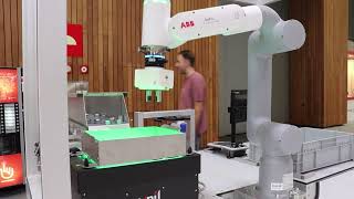 ABB en BIEMH 2022: Automated Bin Picking con visión 2D - 3D