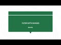 @myoffice7772  Filter with Images (Excel)