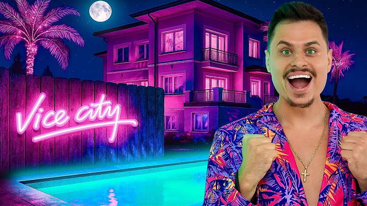 Moje Szalone Urodziny w stylu VICE CITY!