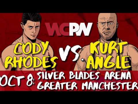 Kurt Angle vs. Cody Rhodes II Announced As The MAIN EVENT For The OCTOBER 8, 2016 WCPW LIVE EVENT