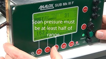 Analox Sub Mk III F Pressure Span