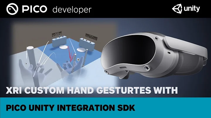 XRI Custom Hand Gestures with PICO Unity Integration SDK. Webshoot and Teleport!
