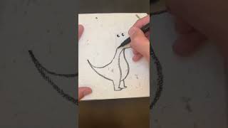 How’d I do? Part2 #art #dinosaur #drawing #drawingtutorial