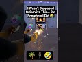 I Wasn’t Supposed to Survive This… But Somehow I Did 😭🔥#fortnite #viral #shorts #fyp #gaming #live