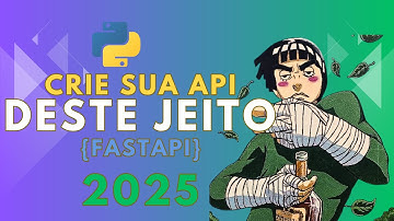 Crie sua api deste jeito com python e fastApi