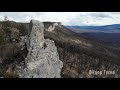 Потрясающие съемки с квадрокоптера. скала Чертов Палец.