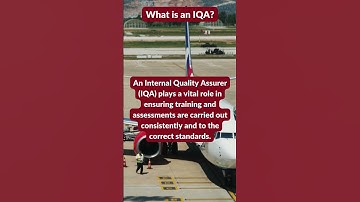Aviation Level 4 Award in the Internal Quality Assurance of Assessment Processes and Practices (IQA)