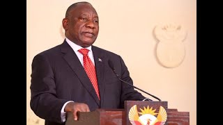 President Ramaphosa addresses the nation on developments in the country’s response to the COVID-19