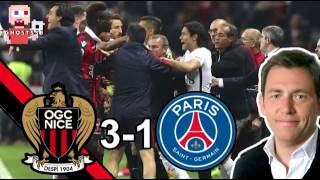 L'AFTER REAGIT A LA VICTOIRE NICOISE 3 1 CONTRE LE PSG