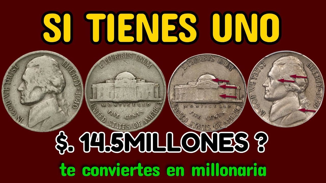 “Este Jefferson Nickel Raro Está Haciendo Ricos a Muchos — ¿Lo Tienes?”
