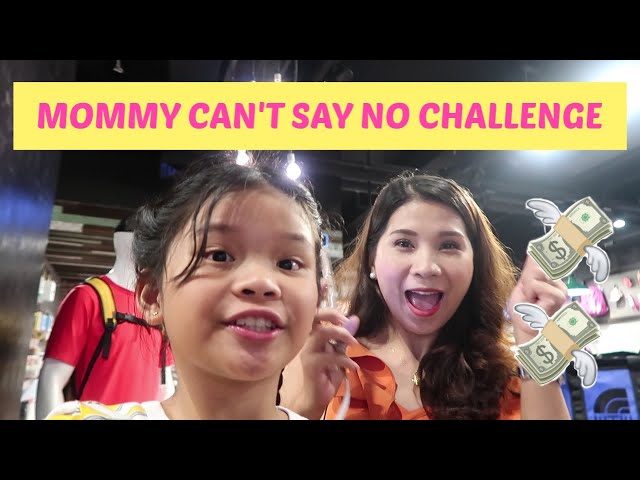 MOMMY CAN'T SAY NO CHALLENGE | Keisha TV class=
