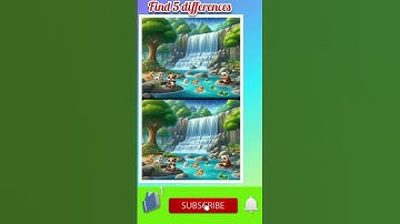 Find 5 Differences #shorts #findthedifferences #puzzle