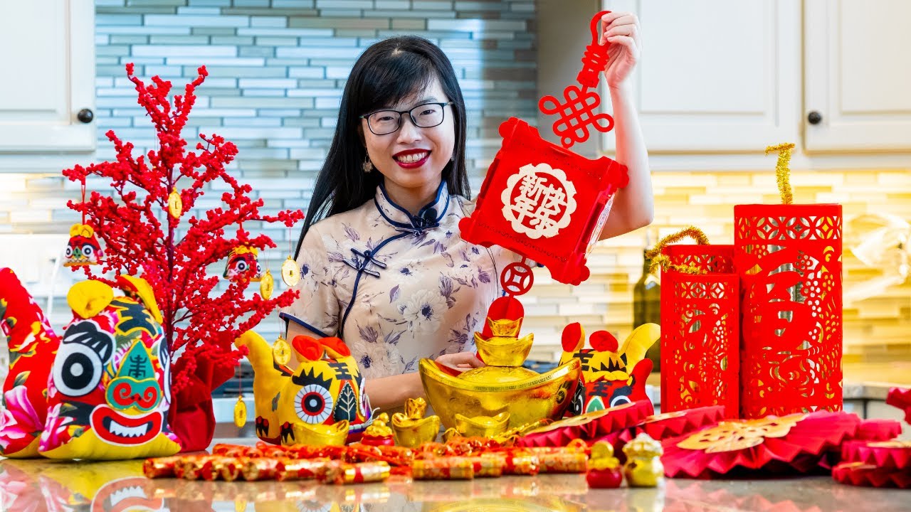 Let\'s Decorate For Chinese New Year! - YouTube