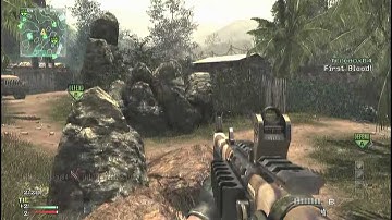 MW3 - Throwing Knife Kill Across Map
